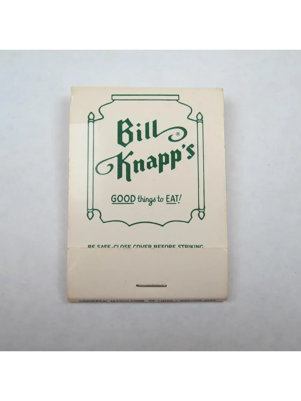 4 Matchbooks Indiana Bill Knapp's Hickory Lane The Rustic Cabin Back 4o Junction